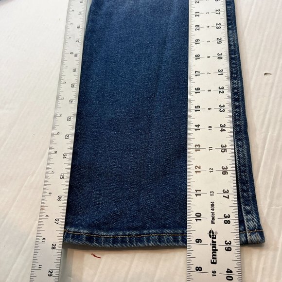 NWT Good American Good Curve Denim Jeans Flared Medium Wash Size 14/32 - Picture 9 of 11